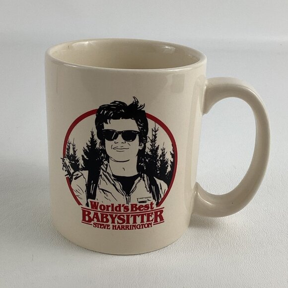 Other - Stranger Things World's Best Babysitter Coffee Mug Steve Harrington Loungefly